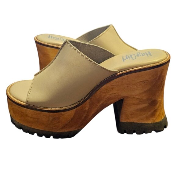 Hey Girl by Corky’s Bone Block Party Platform Open Toe Sandals BOHO US 9 - Picture 4 of 11